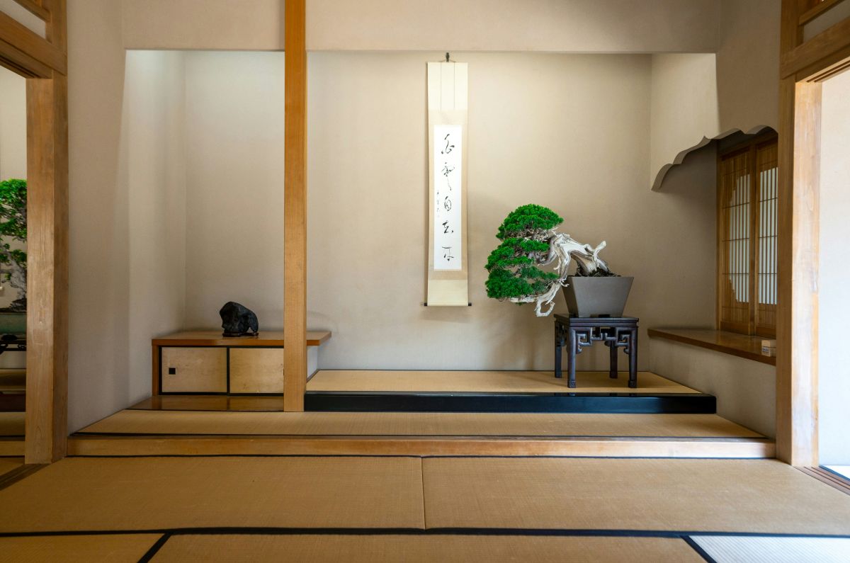 A quiet moment of communication in Japan