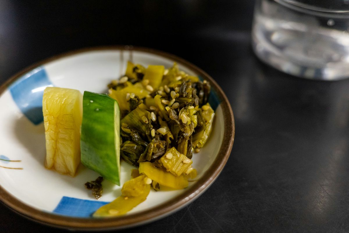 traditional Japanese homemade pickles